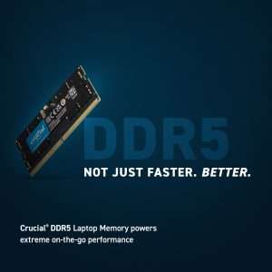 Crucial 16GB DDR5-4800 SODIMM  CT16G48C40S5
