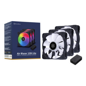 16 / 1 Air Blazer 120i Lite Brilliant 3-in-1 addressable RGB fan pack with controller