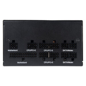 DA850 Gold 80 PLUS Gold 850W fully modular ATX power supply High efficiency with 80 PLUS Gold certification 24/7 continuous power output with 40℃ operating temperature Class-leading single +12V rail Silent running 120mm FDB fan with 18 dBA minimum Japanese electrolytic capacitors Specially designed cover designed to effectively dissipate the residual heat Compact design with a 140mm depth for easy integration Strict ±3% voltage regulation and low ripple & noise