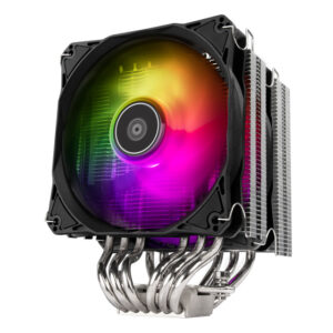 Hydrogon D120 ARGB Dual tower CPU cooler with 6 heat-pipes and dual 120mm ARGB fans