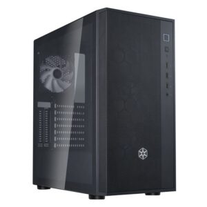 Case SilverStone FARA R1 PRO V2-tempered glass mid tower ATX