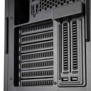 Silver Stone SETA H1 Mid-tower case with perforated mesh front panel steel chassis and ARGB lighting 4FAN