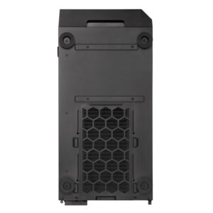 Silver Stone SETA H1 Mid-tower case with perforated mesh front panel steel chassis and ARGB lighting 4FAN