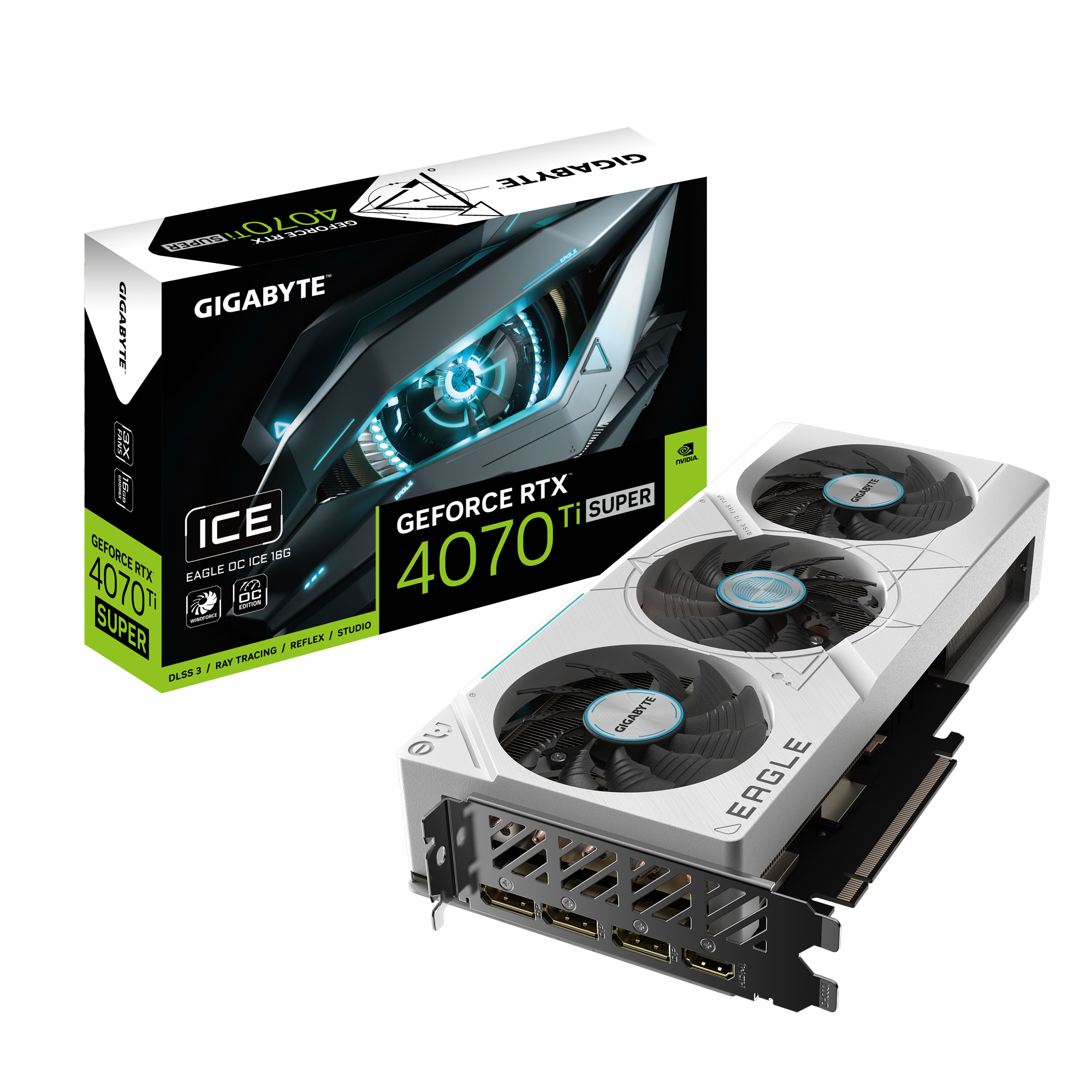 Nvidia Rtx Rtx 3070 Ti Super GeForce RTX™ 4070 Ti SUPER EAGLE OC